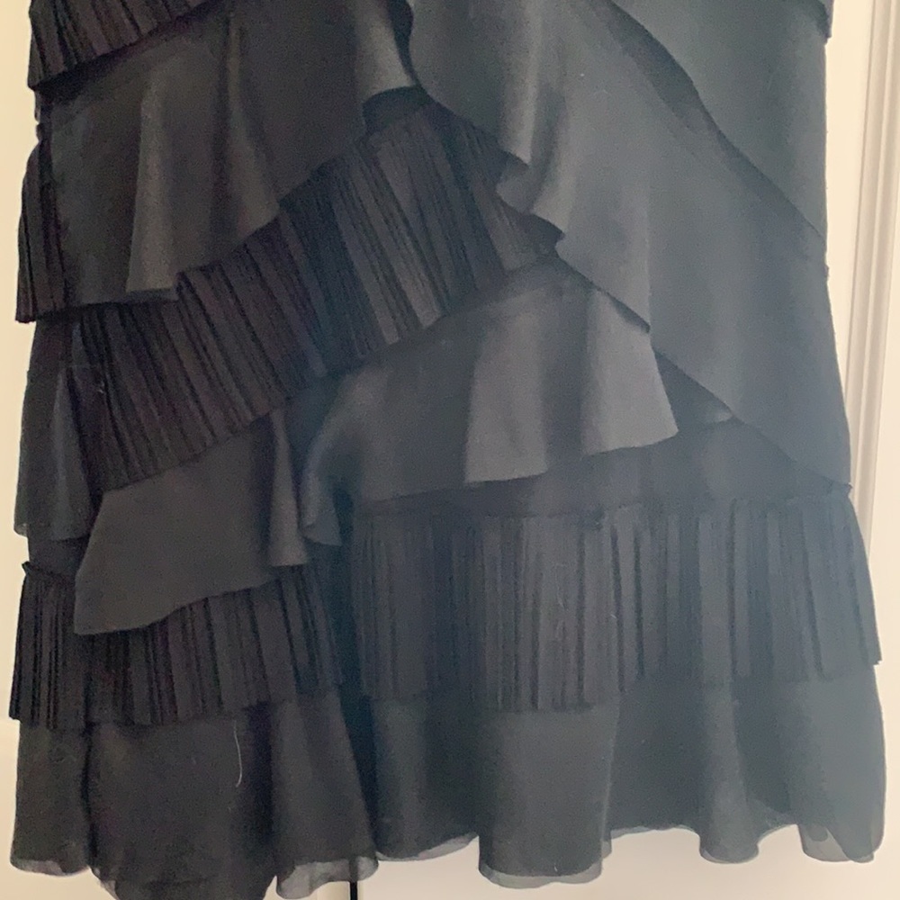 Black Ruffled Dress - Picture 4 of 5